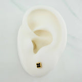 Topos Mini Trebol 0.65 g / 3.75 mm Oro Amarillo 18K