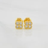 Topos Trebol 1.15 g / 5.2 mm Oro Amarillo 18K