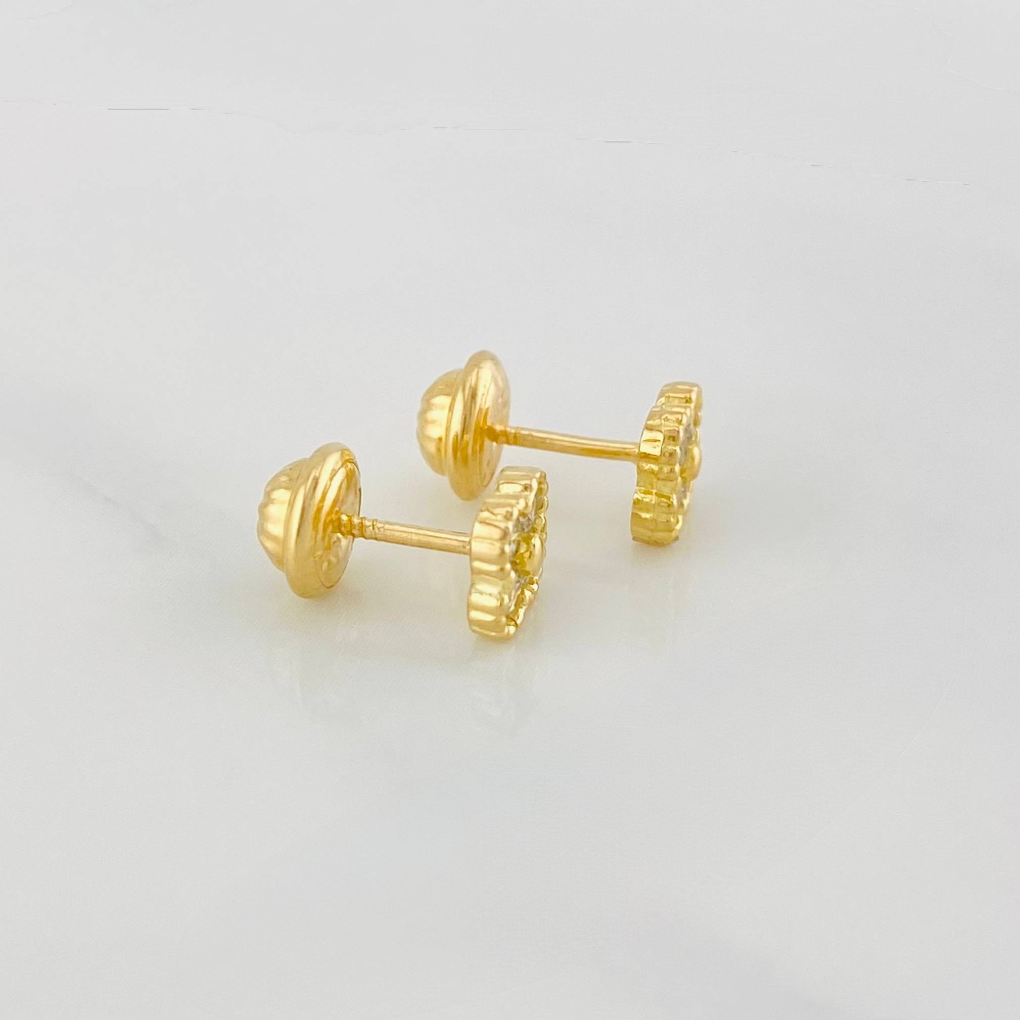 Topos Trebol 1.15 g / 5.2 mm Oro Amarillo 18K