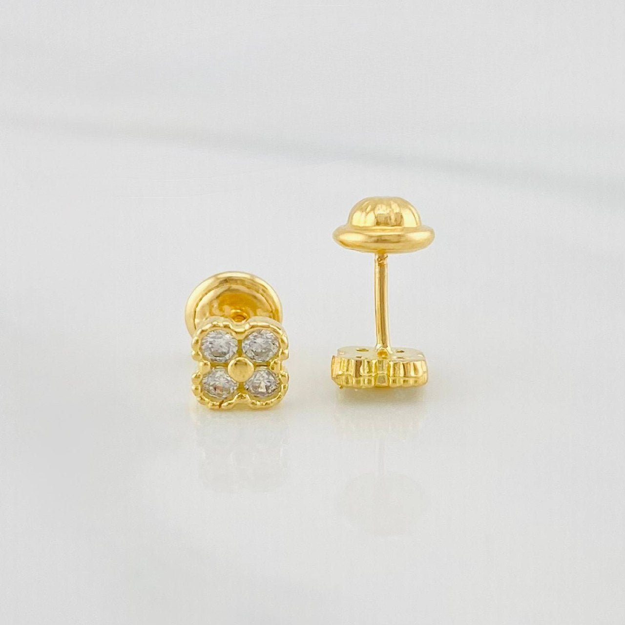 Topos Trebol 1.15 g / 5.33 mm Oro Amarillo 18K