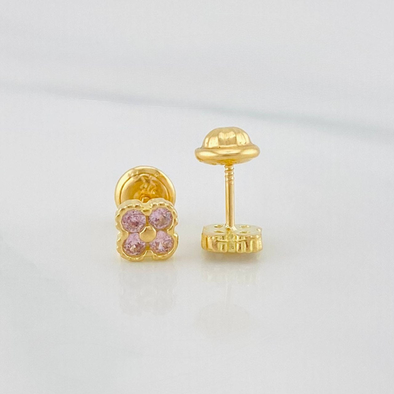 Topos Trebol 1.15 g / 5.26 mm Oro Amarillo 18K