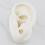 Topos Trebol 1.15 g / 5.26 mm Oro Amarillo 18K