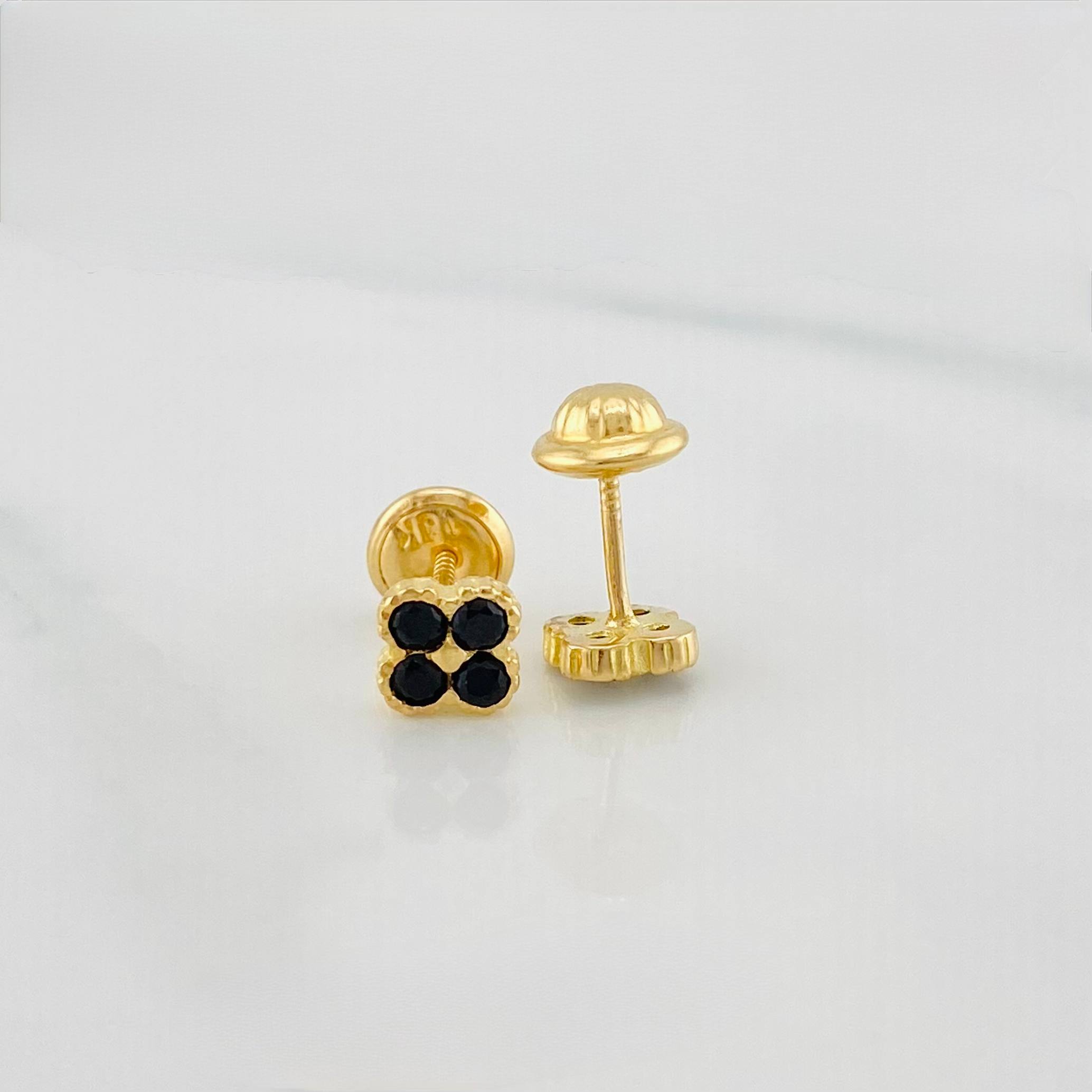 Topos Trebol 1 g / 5.08 mm Oro Amarillo 18K
