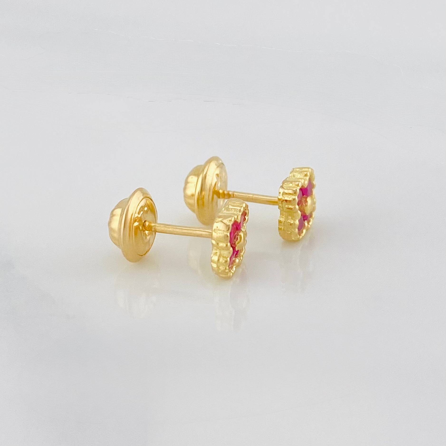 Topos Trebol 1.15 g / 5.34 mm Oro Amarillo 18K