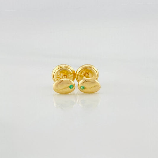 Topos Grano De Café 0.7 g / 3.93 mm Oro Amarillo 18K