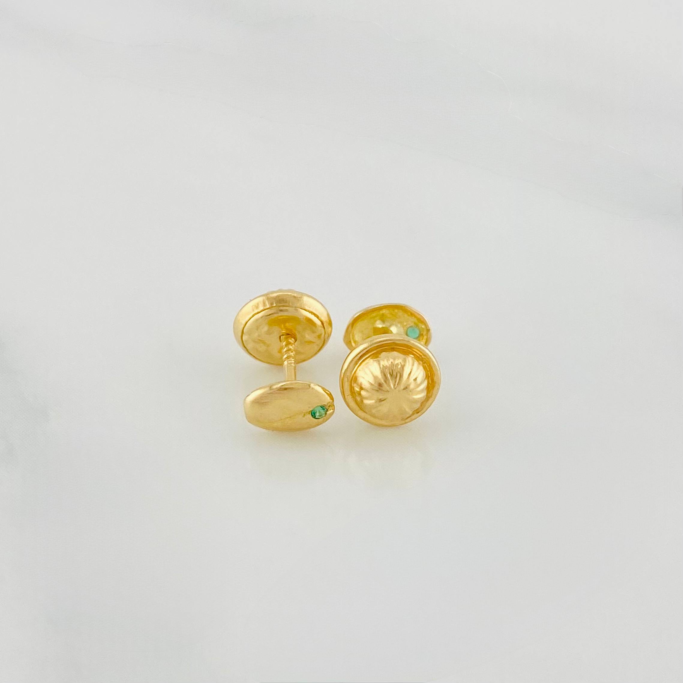 Topos Grano De Café 0.7 g / 3.93 mm Oro Amarillo 18K
