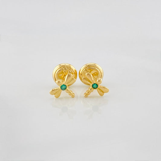 Topos Libelula 0.7 g / 5.52 mm Oro Amarillo 18K