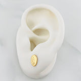 Topos Virgen Guadalupe 0.7 g / 8.2 mm Oro Amarillo 18K