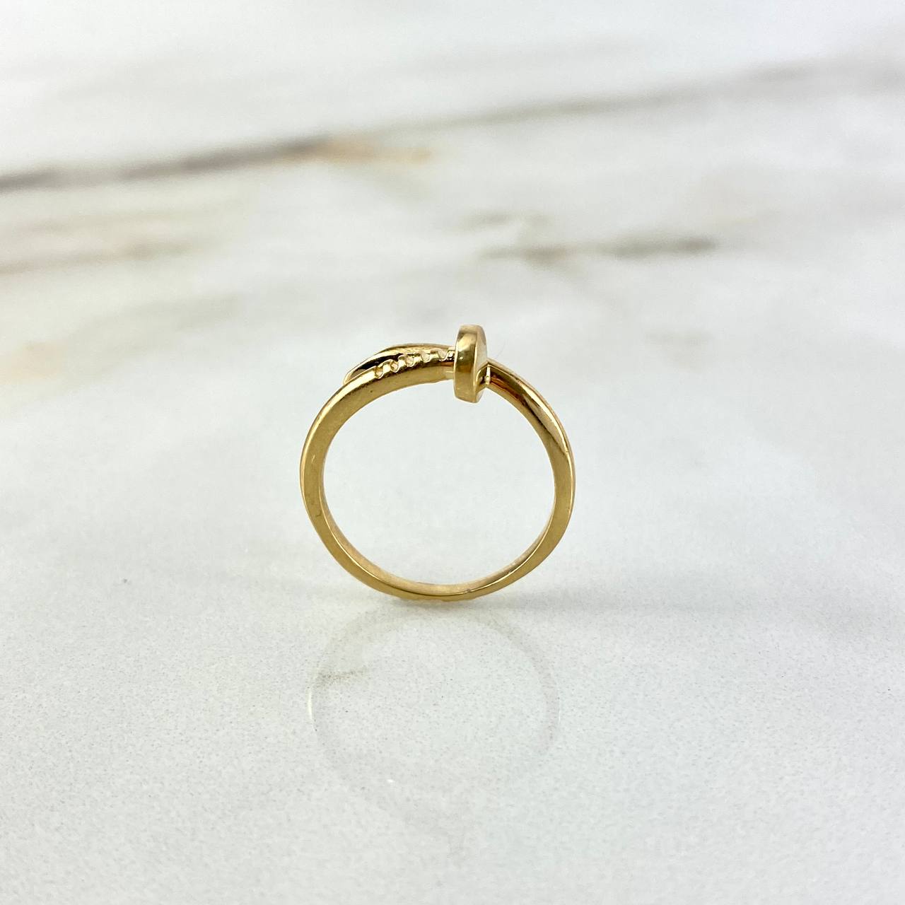 Anillo Clavo CT 2.8gr / T7 1/2 / Oro Amarillo
