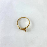 Anillo Clavo CT 2.8gr / T7 1/2 / Oro Amarillo