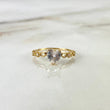 Anillo Solitario Corazones 1.45gr / T6 1/4 / Oro Amarillo
