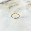 Anillo Solitario 1.55gr / T8 1/4 / Circon Blanco Oro Amarillo