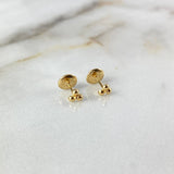 Topos Trio De Bolas 0.45gr / Oro Amarillo ©
