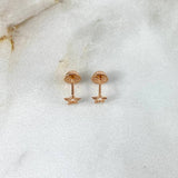 Topos Silueta Estrella 0.55gr / Oro Rosa*