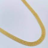 Cadena China 8.2gr / 61.5cm / 4.4mm Oro Amarillo +1 14K Italy %