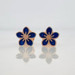 Topos Flor 0.65 g / 7.6 mm Oro Rosa 18K
