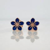 Topos Flor 0.65 g / 7.6 mm Oro Rosa 18K
