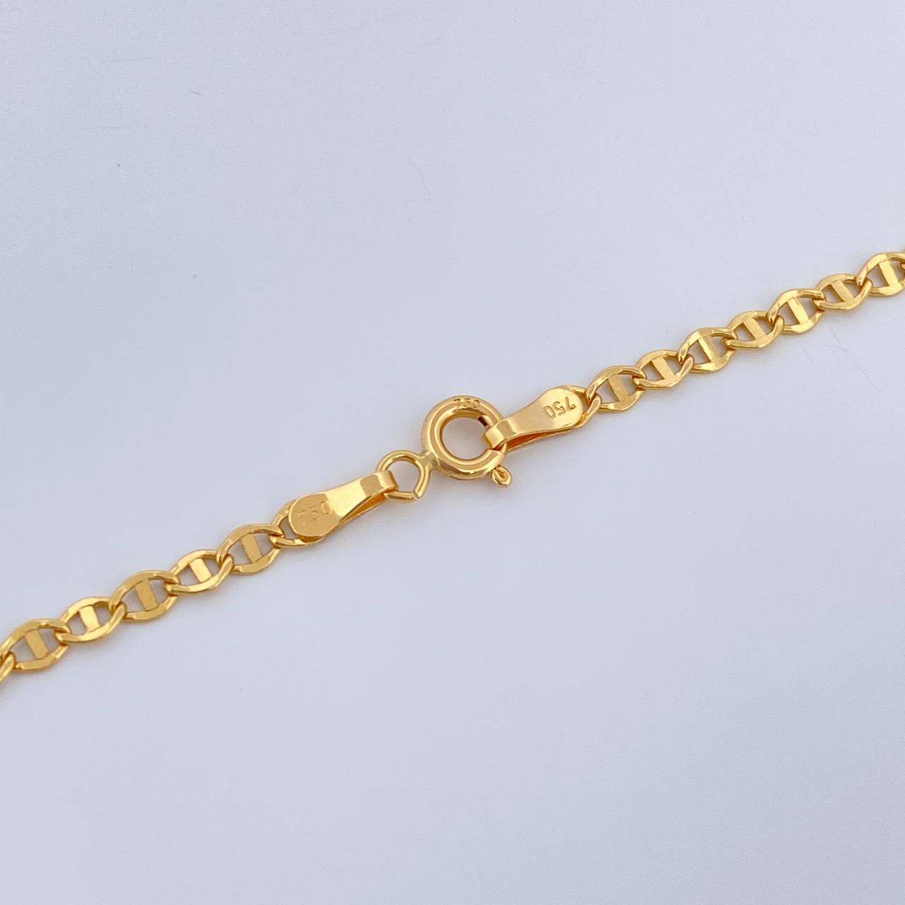 Cadena Escalera Volga 2.7gr / 50.1cm / 2.65mm Oro Amarillo +3 18K %