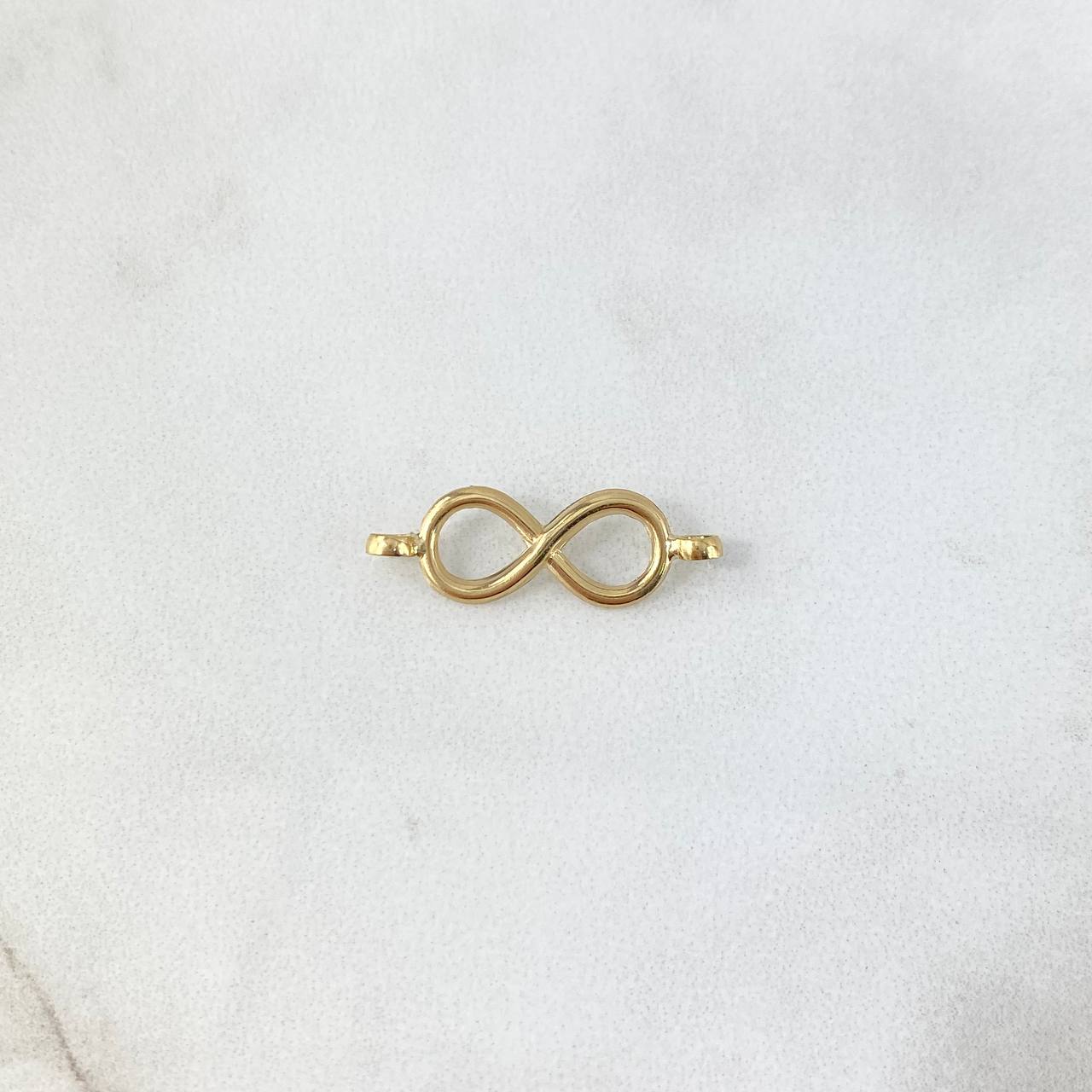 Herraje Infinito 0.4gr / 2.3cm / Oro Amarillo