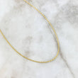 Cadena Lazo 0.95gr / 50cm / 1.5mm Oro Amarillo +3
