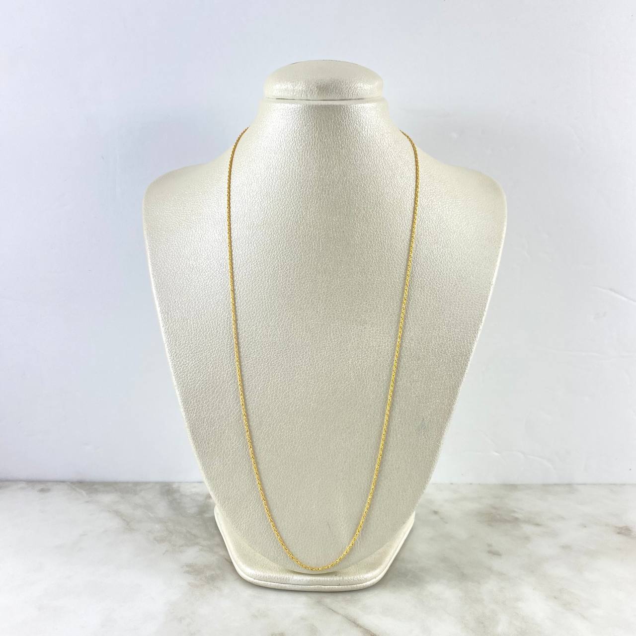 Cadena Lazo 1.05gr / 60cm / Oro Amarillo +3 18K