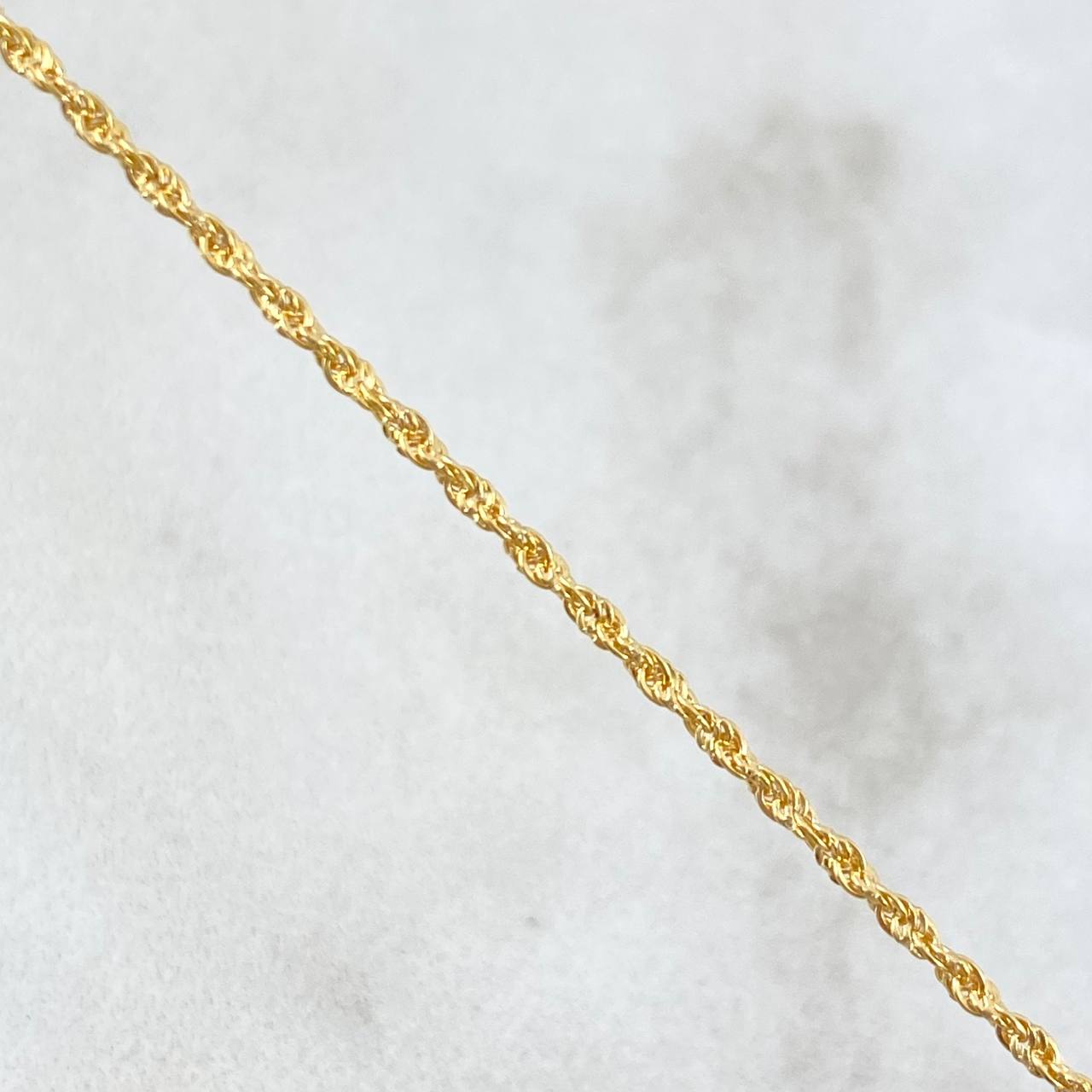 Cadena Lazo 1.05gr / 60cm / Oro Amarillo +3 18K