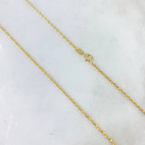 Cadena Lazo 1.05gr / 60cm / Oro Amarillo +3 18K