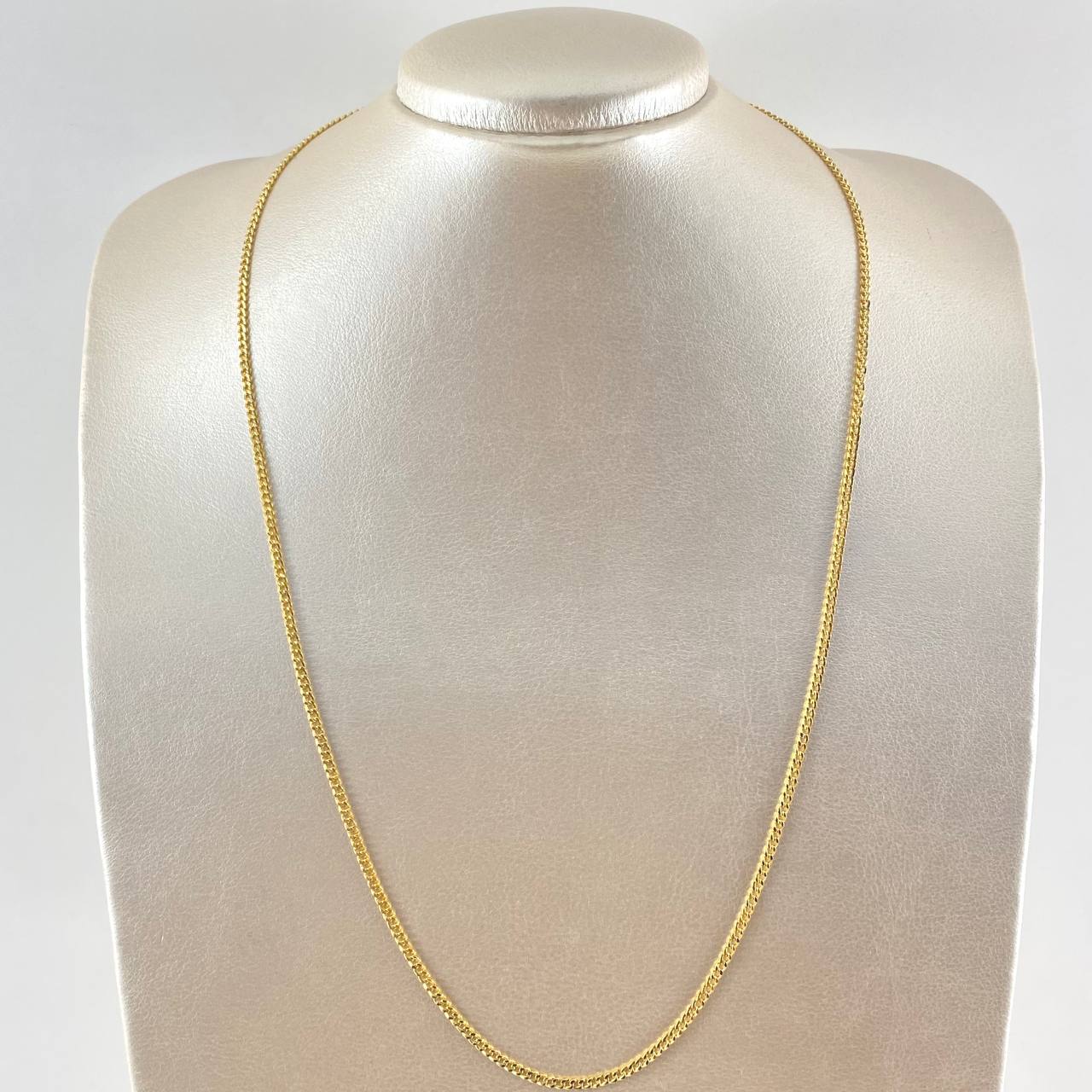 Cadena Cubana 4.1gr / 60cm / +0 Oro 18K *