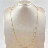 Cadena Cubana 4.1gr / 60cm / +0 Oro 18K *