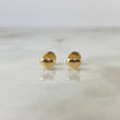Topos Corazón 0.6gr Troquelado Oro Amarillo