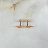 Topos Alas 0.85gr / Circones Blancos Oro Rosa*