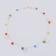 Tobillera Mariposas Colgantes 3.55g / 26.6cm / 1.2mm Plata 925