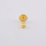Piercing Topo Bola Diamantada 0.2g / 3mm Oro Amarillo 18K
