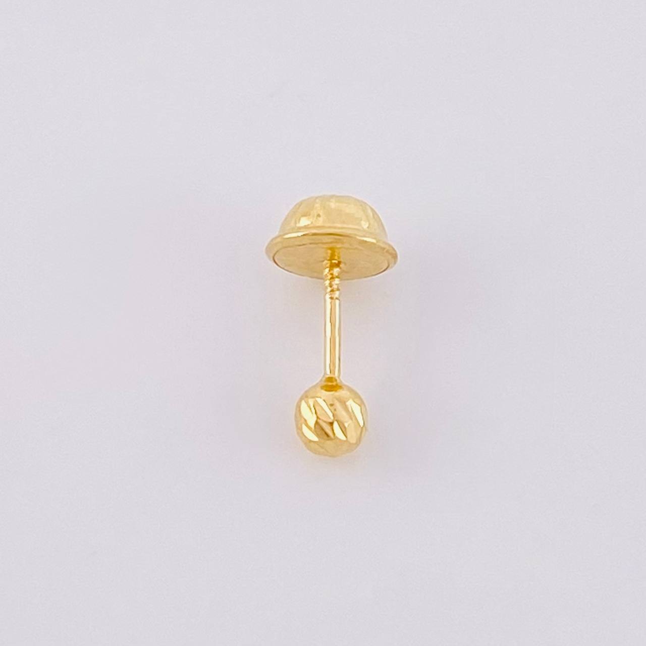 Piercing Topo Bola Diamantada 0.2g / 3mm Oro Amarillo 18K