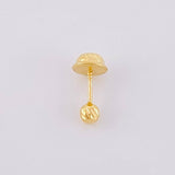 Piercing Topo Bola Diamantada 0.2g / 3mm Oro Amarillo 18K