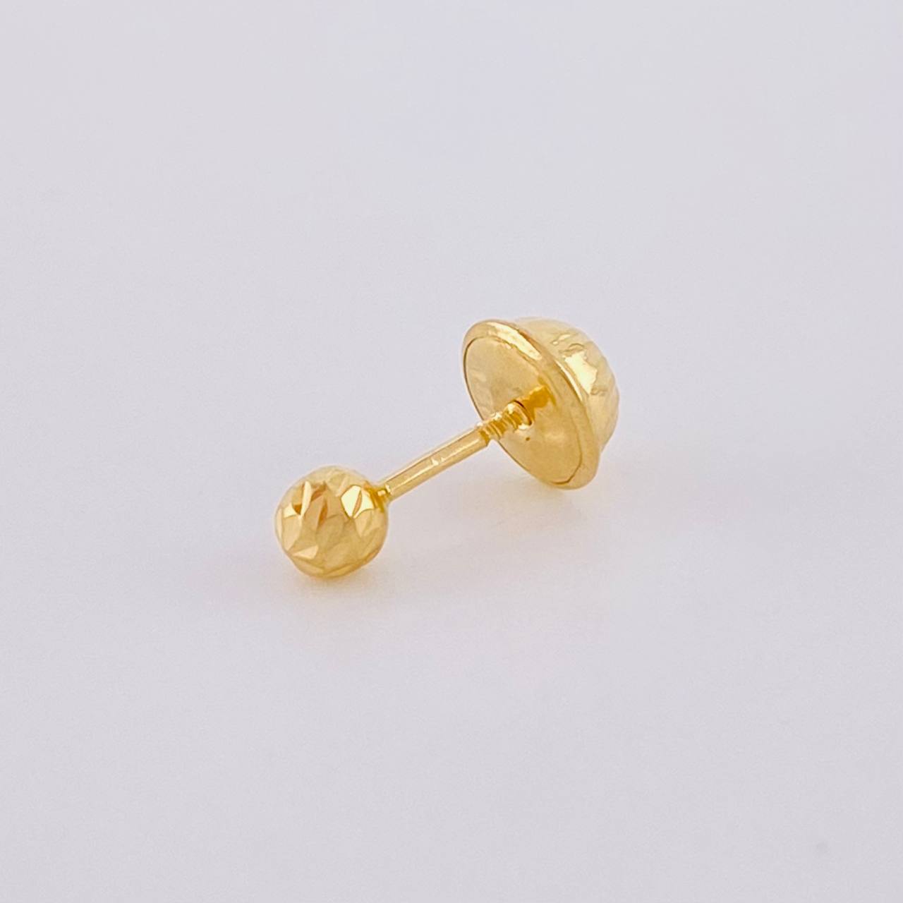 Piercing Topo Bola Diamantada 0.2g / 3mm Oro Amarillo 18K