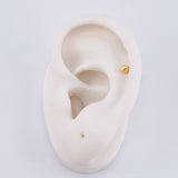 Piercing Topo Bola Diamantada 0.2g / 3mm Oro Amarillo 18K