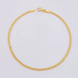 Pulso Cubano 0.8g / 19.3cm / 2mm Oro Amarillo 18K (Oferta)