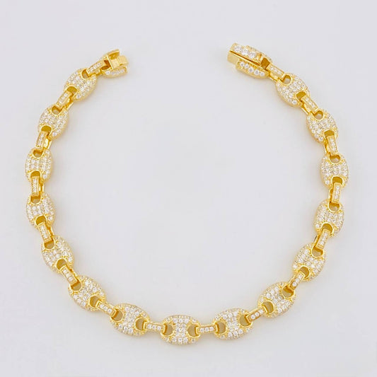 Pulso GC 12.25g / 18.1cm / 6.1mm Plata Vermeil 925