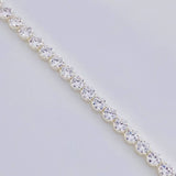 Pulso Tenis Circular 3.45g / 19cm / 3mm Plata 925