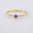 Anillo Rombo Tupido 1.35g / T5 3/4 Oro Amarillo 18K