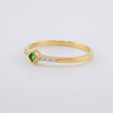 Anillo Rombo Tupido 1.25g / T5 1/2 Oro Amarillo 18K