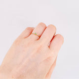 Anillo Rombo Tupido 1.25g / T5 1/2 Oro Amarillo 18K