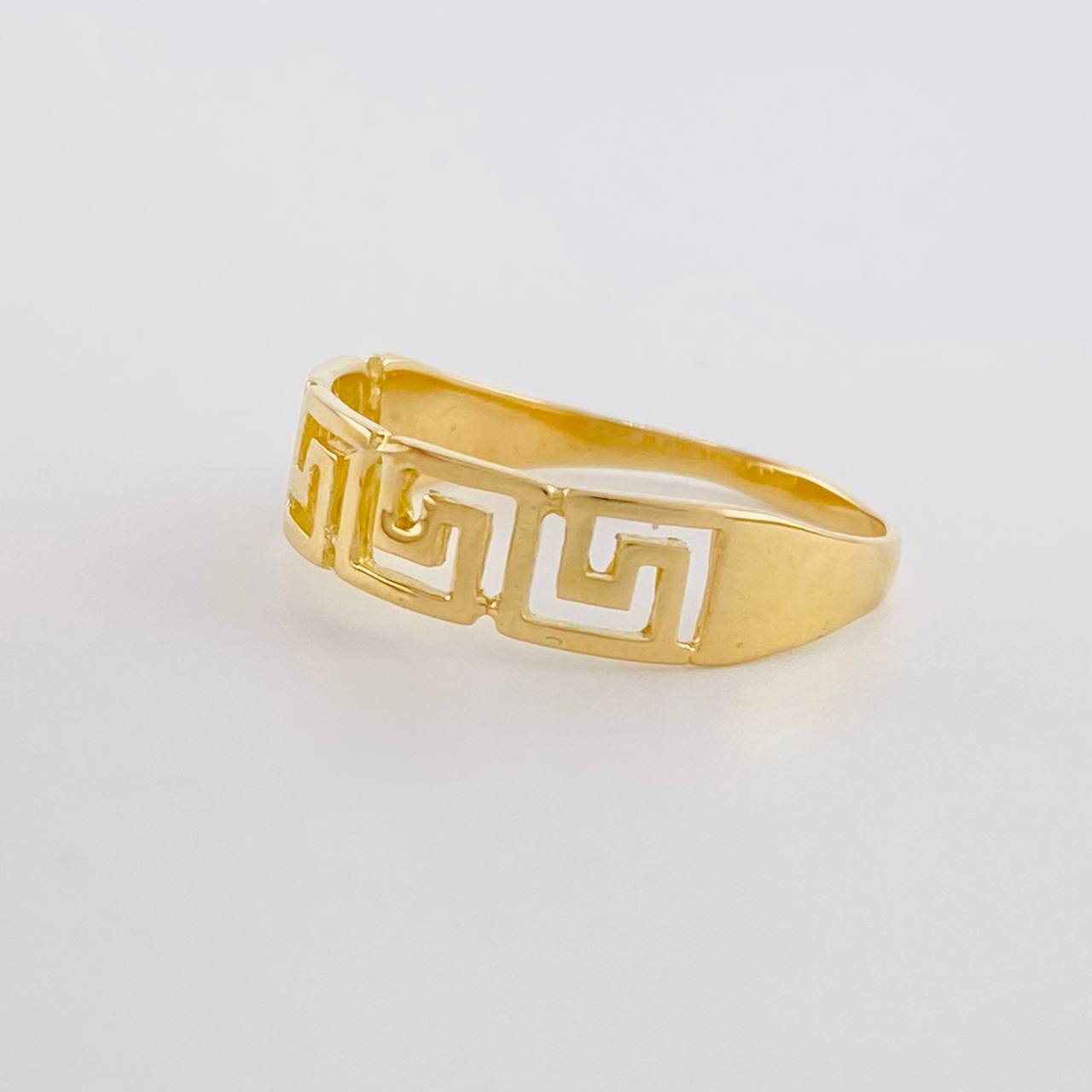 Anillo Laberinto 1.95g / T7 1/4 Oro Amarillo 18K