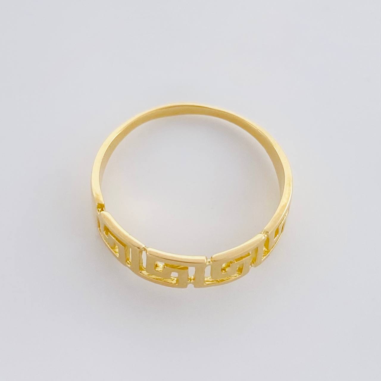 Anillo Laberinto 1.9g / T5 Oro Amarillo 18K