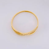 Anillo Filigrana Cruzado 1.4g / T7 3/4 Oro Amarillo 18K