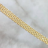 Pulso Chino 5.9gr / 20.5cm / 5mm Oro Amarillo +0 ©