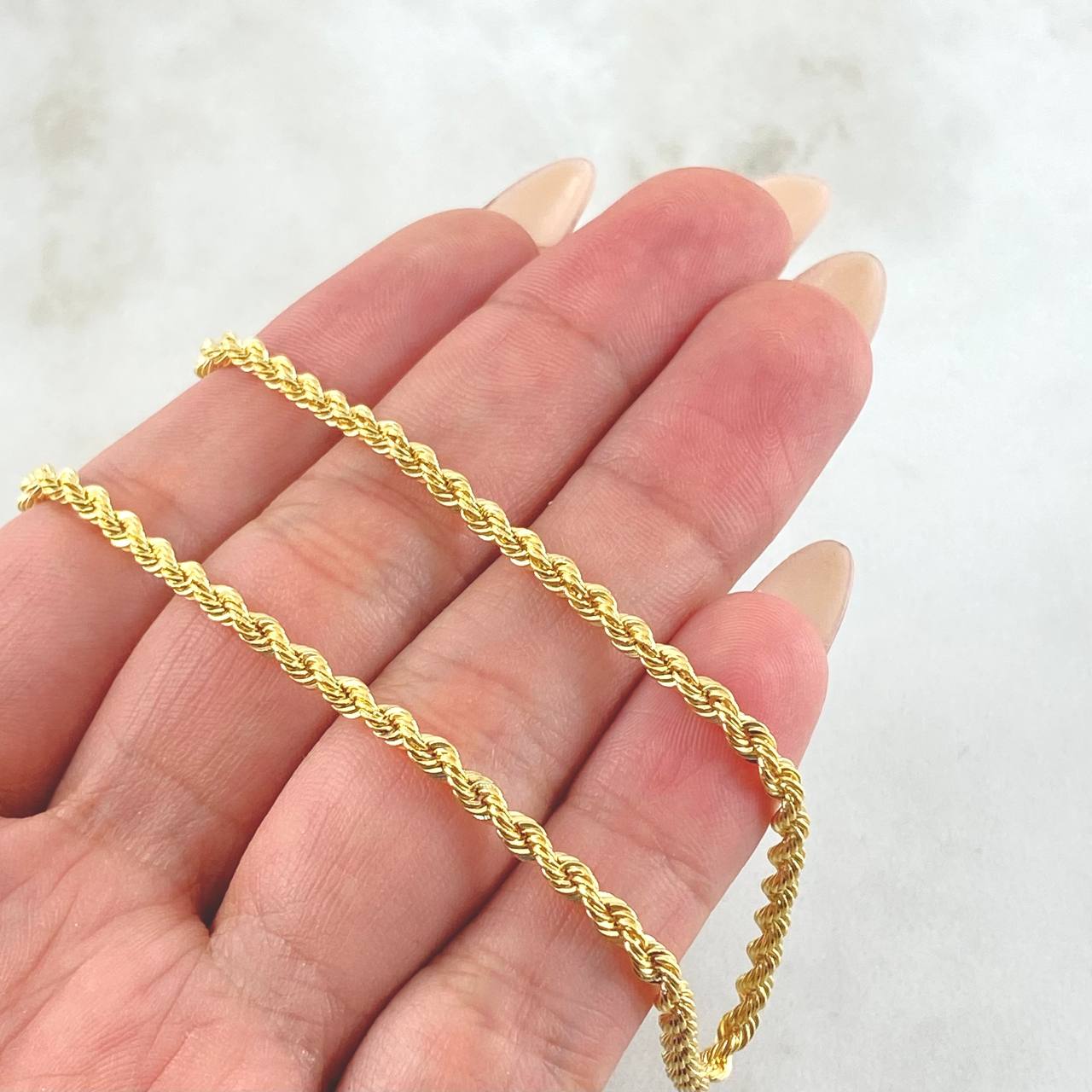 Cadena Lazo 4.45gr / 50cm / Oro Amarillo +3 18K ©