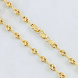 Cadena GC 7.5gr / 60cm / 3.9mm Oro Amarillo 18K