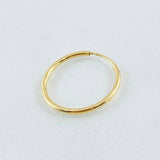 Piercing Aro Liso 0.35gr / 1.5cm / Oro Amarillo 18K